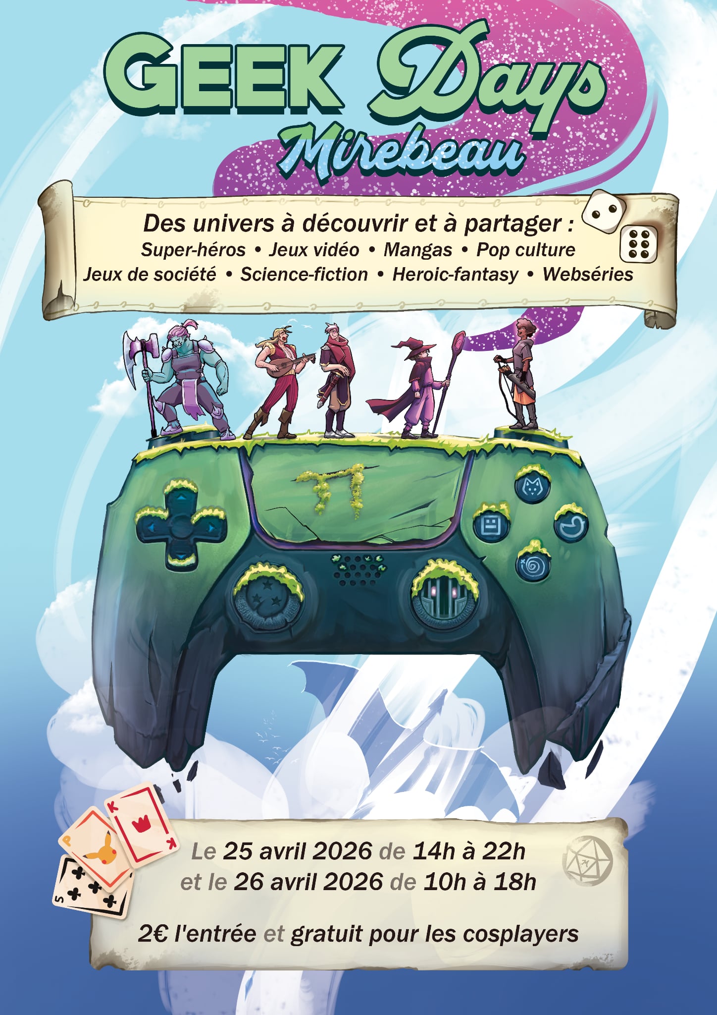 Vous consultez actuellement Geek Days Mirebeau
