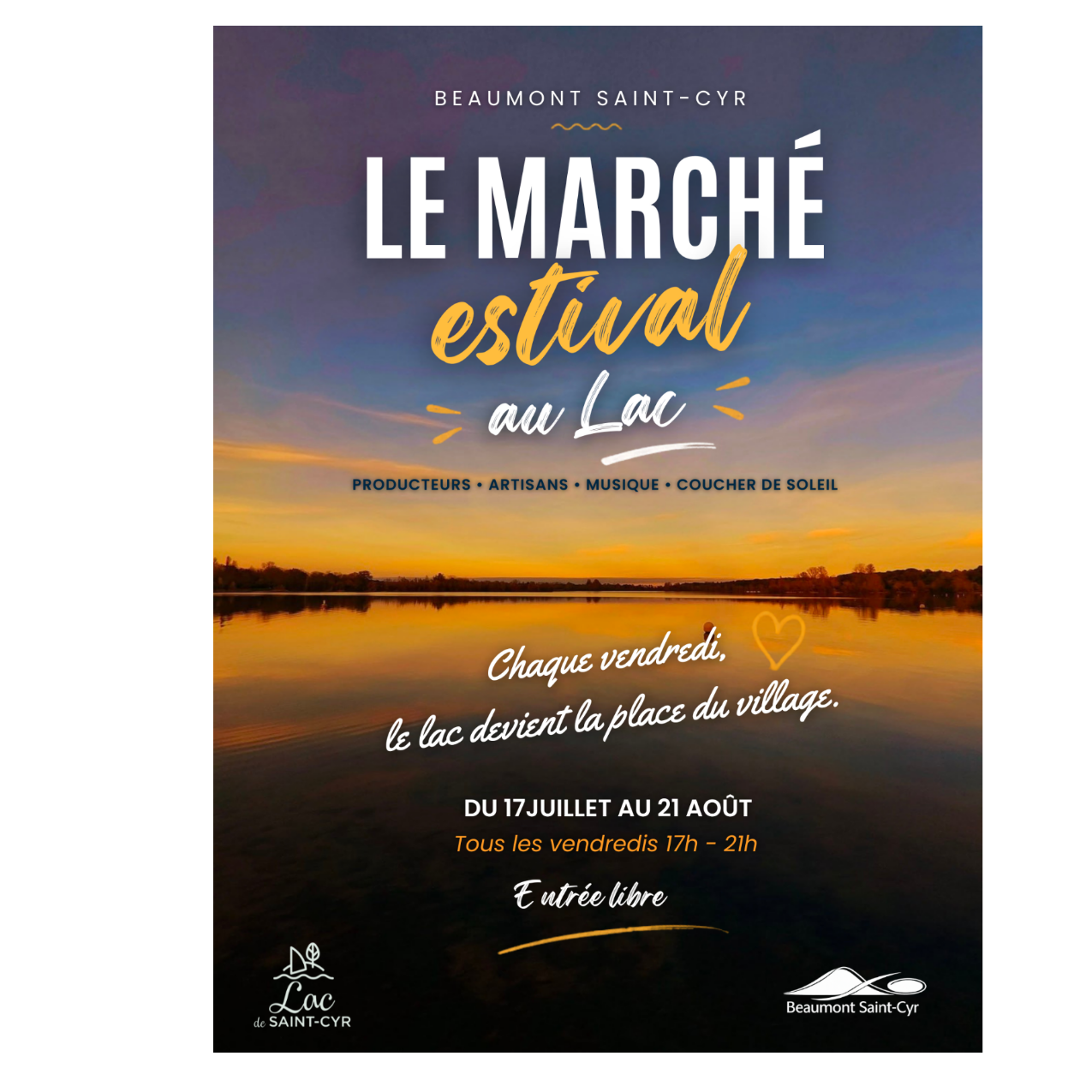 Vous consultez actuellement Marché Estival – Parc de St-Cyr