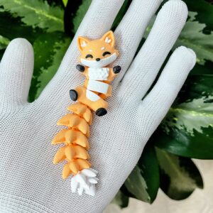 Gaspard – Renard Articulé | Collection Fluffy Tails