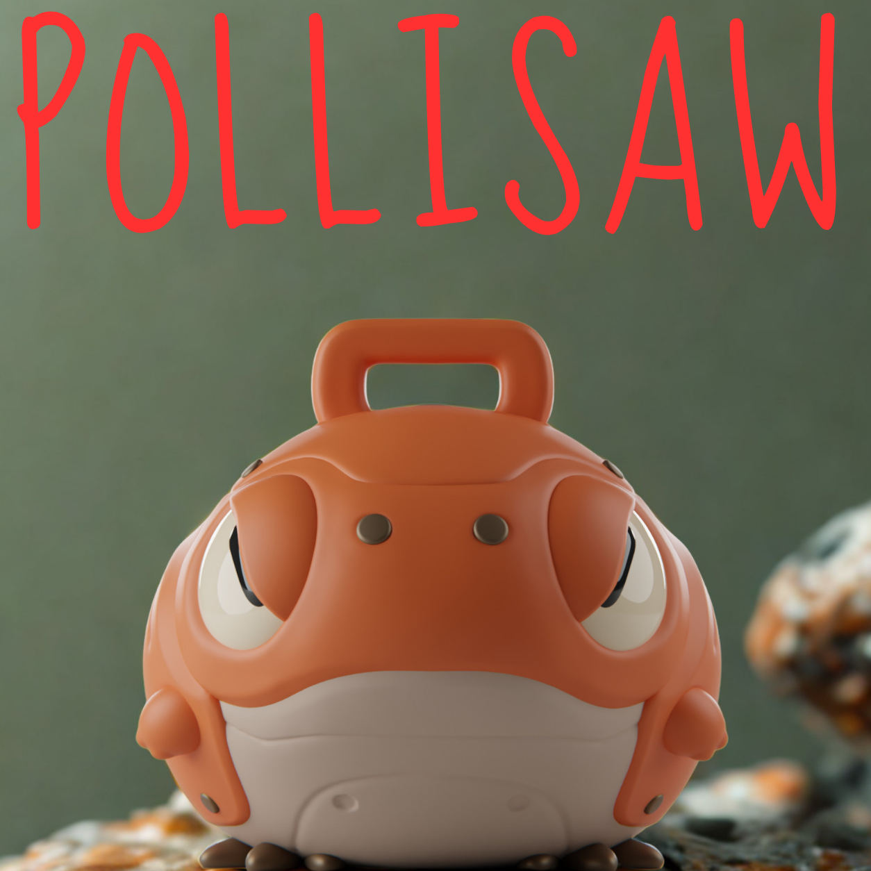Pollisaw, créature de la série Polliwogs imaginée par Grumpii