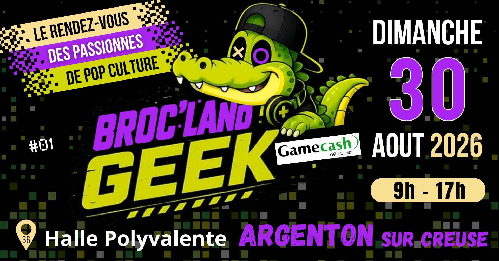 Vous consultez actuellement Broc&rsquo; Land Geek Argenton 2026