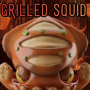 Grilled Squid – Calamar Grillé| Série Squids
