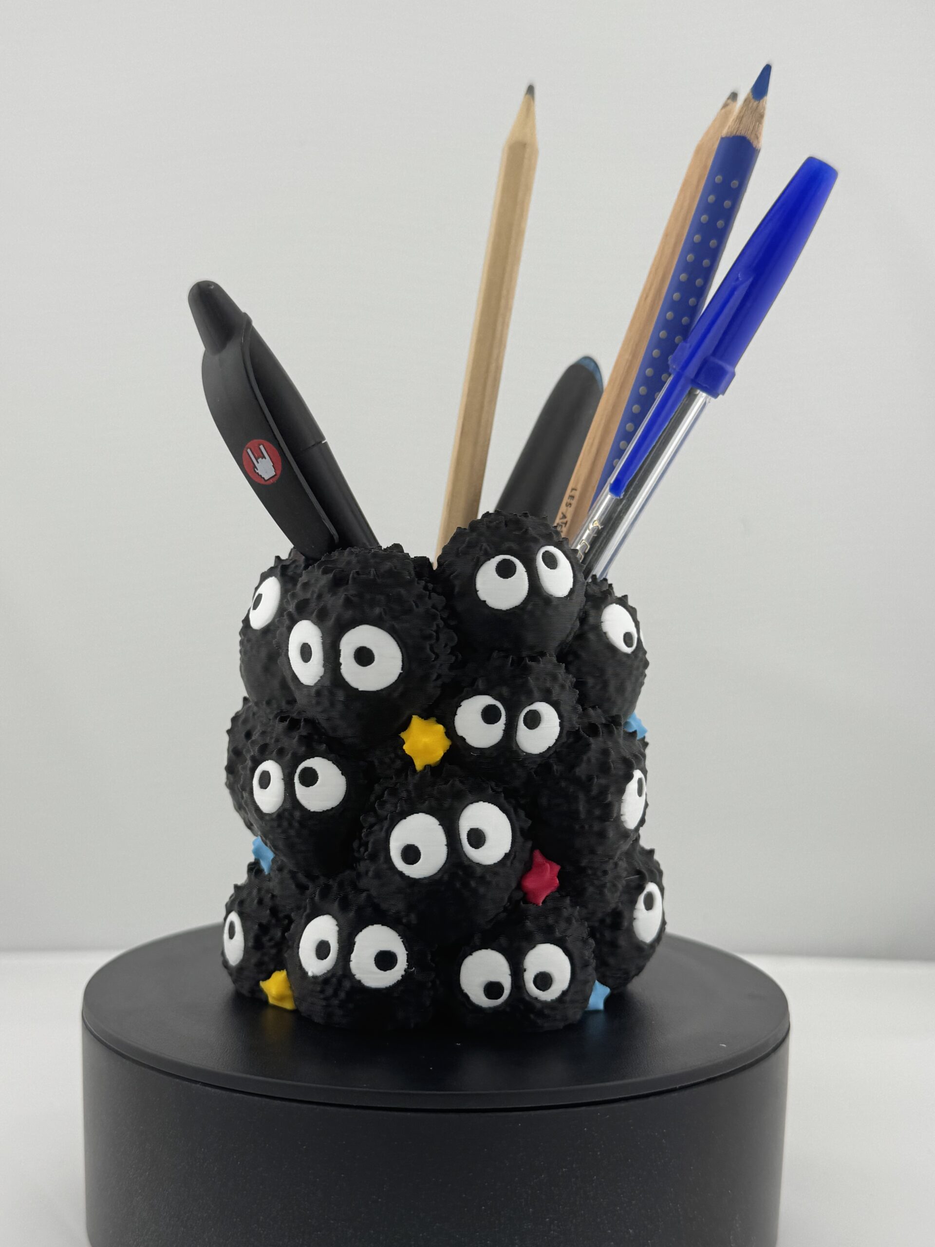 Pot à crayons Noiraudes – Organisateur de bureau imprimé en 3D