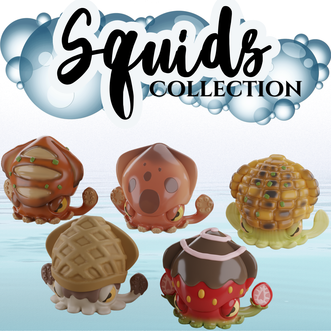 Squid Collection par Grumpii