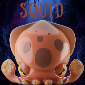 Grumpy Squid – Le Squid Intelligent | Squid Collection