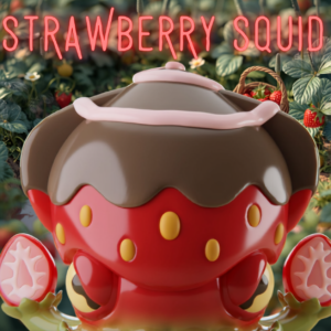 Strawberry Squid – Le Squid Gourmand | Squid Collection