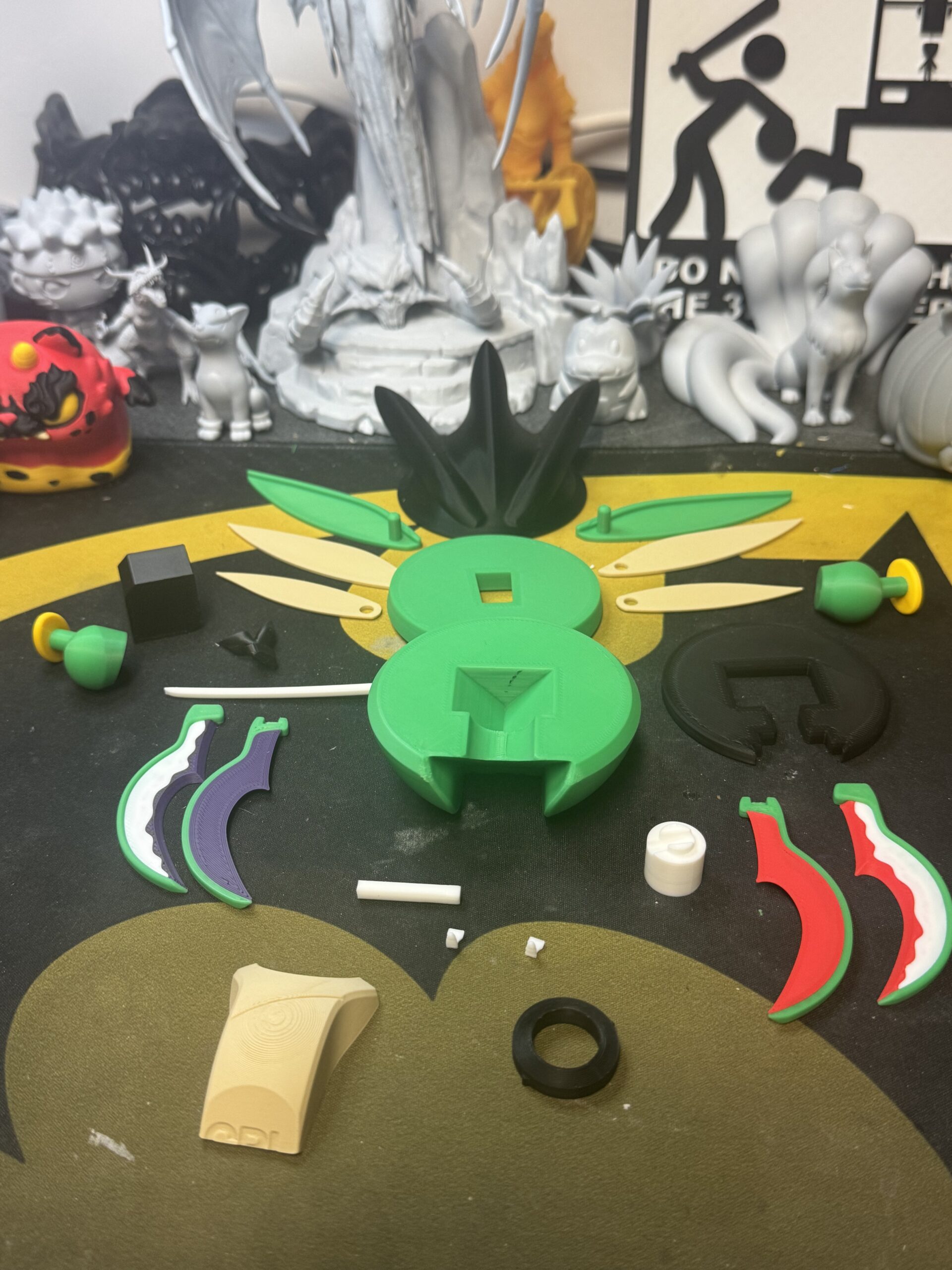 Préparation de créations imprimées en 3D