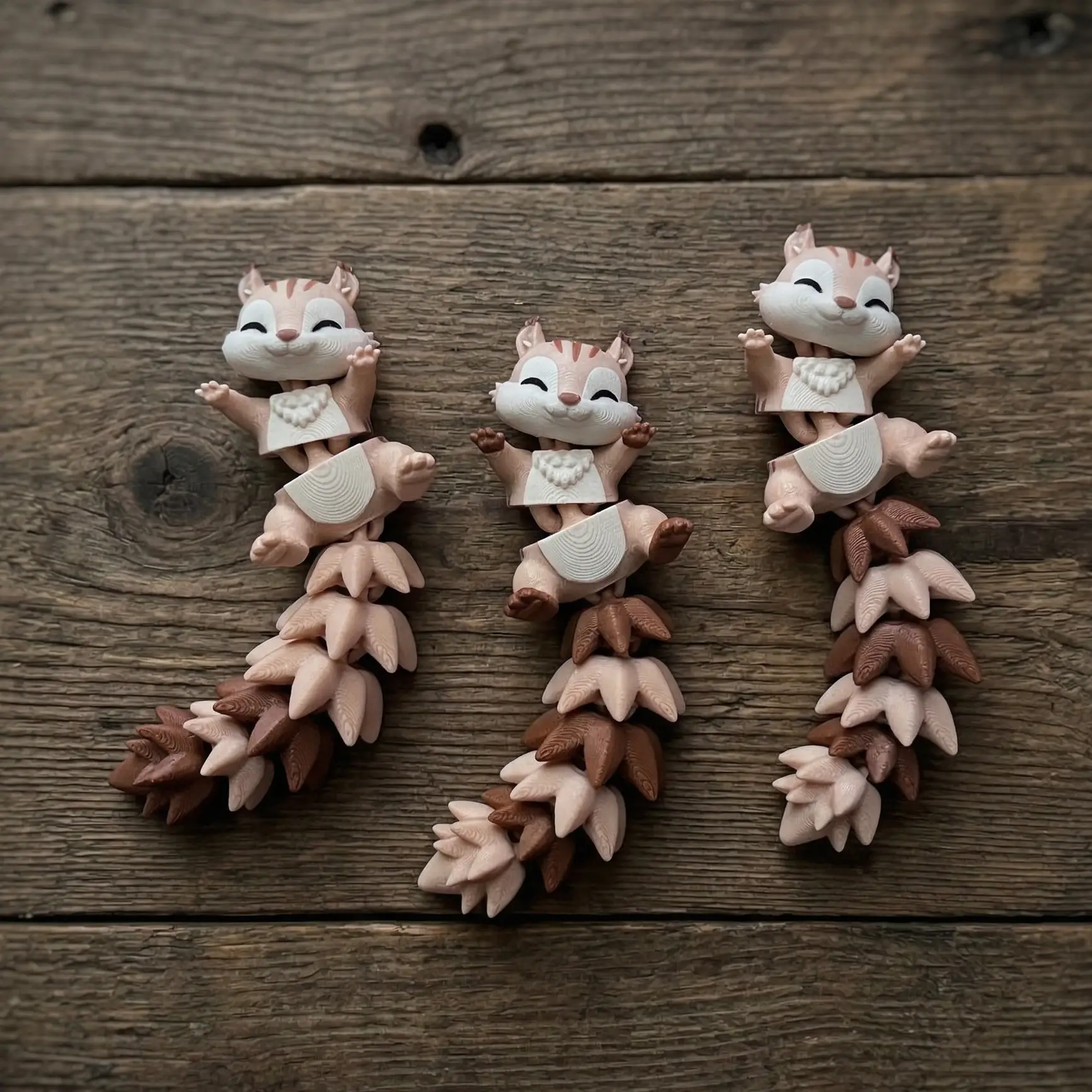 Gwinver écureuil articulé Fluffy Tails