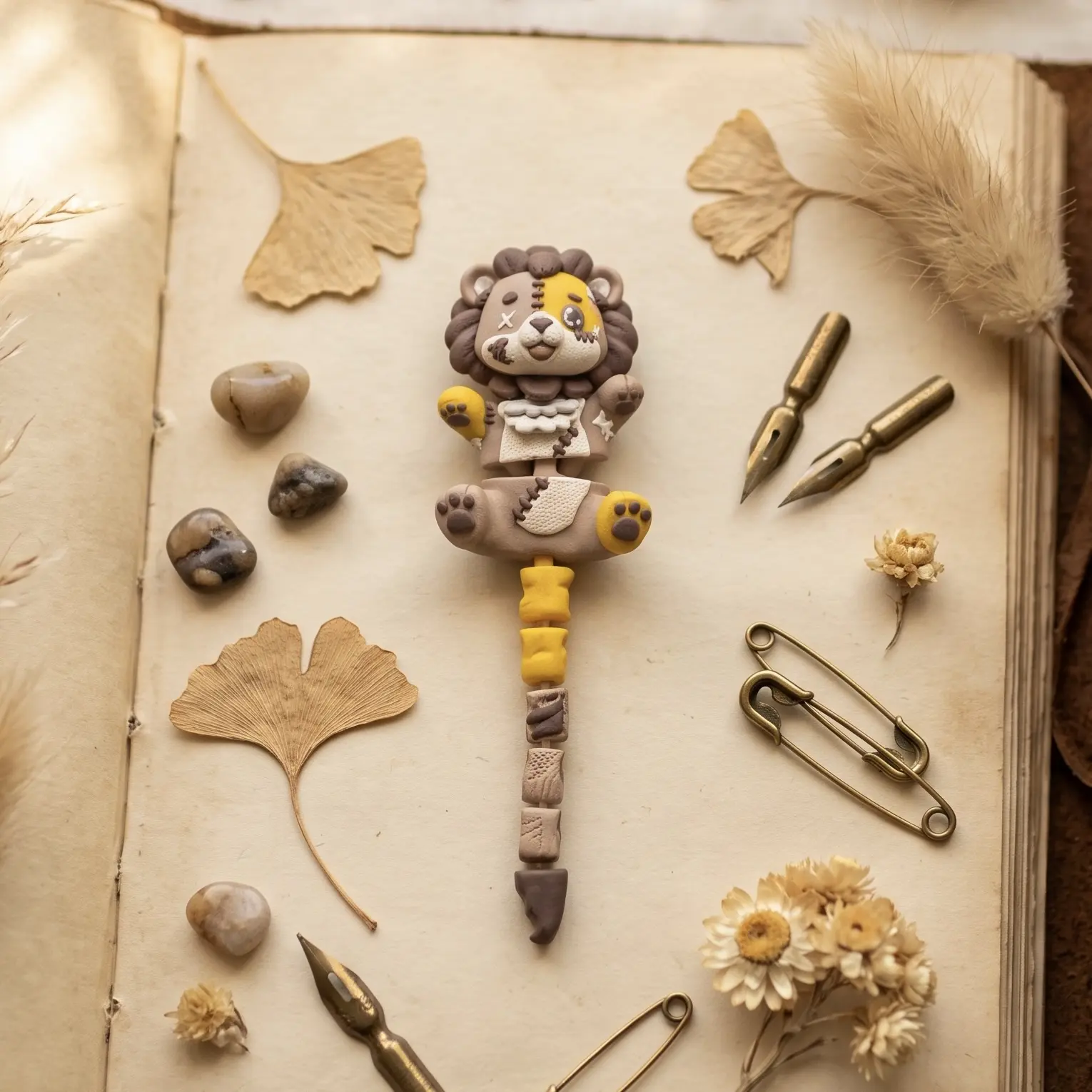 Raymon Frankenstein – Lion Articulé Halloween | Collection Fluffy Tails