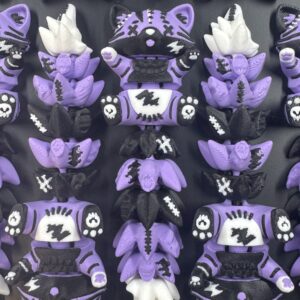 Pat – Chat Articulé Halloween | Collection Fluffy Tails